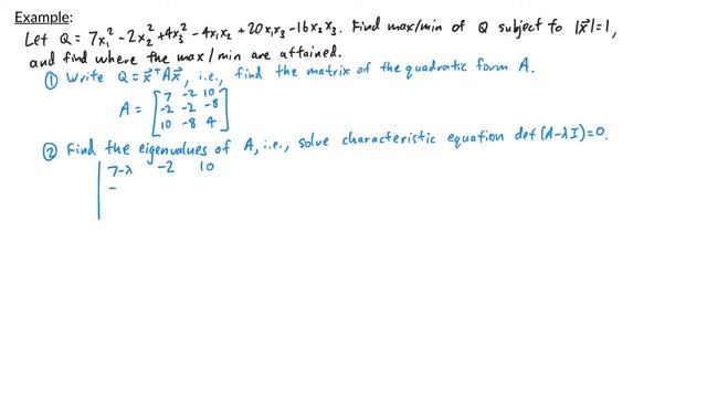 Linear Algebra - Constrained Optimization Examples смотреть онлайн