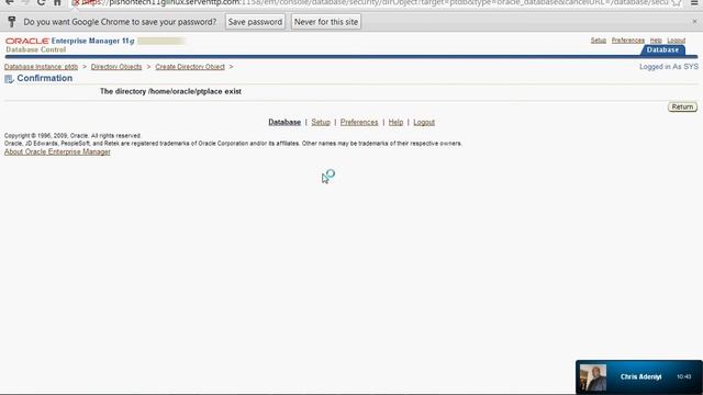 1 Creating Directory Object in Oracle смотреть онлайн