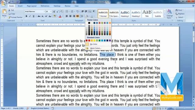 MS Word Paragraph Setting in Hindi | MS WORD Part - 3 смотреть онлайн