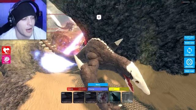 SKULL ISLAND vs GODZILLA MONSTERVERSE in Kaiju Universe ROBLOX смотреть онлайн