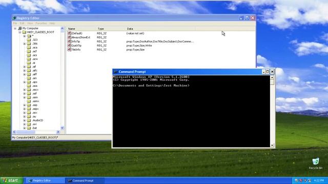 Deleting HKEY_CLASSES_ROOT Registry Key