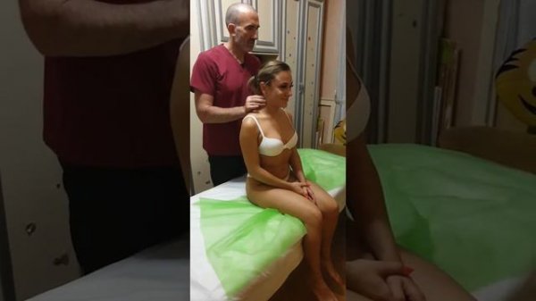 Прием остеопата