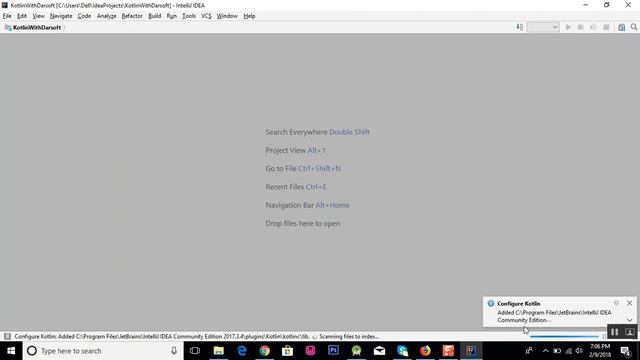 KOTLIN TUTORIAL FOR BEGINNERS 1 CREATING KOTLIN PROJECT AND INSTALL PLUGINS смотреть онлайн