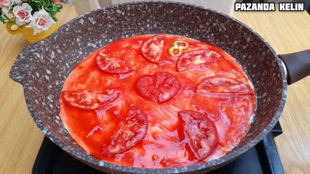 ПИЦЦА на Сковороде за 10 минут! Быстрый рецепт пиццы без духовки! #Еда смотреть онлайн