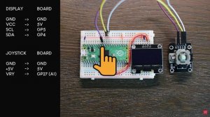 2023-01-27 Игра Arduino Pong с Raspberry Pi Pico и 1,3-дюймовым OLED-дисплеем