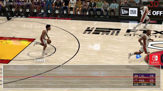 NBA 2K22 | Nintendo Switch Frame Rate Test смотреть онлайн