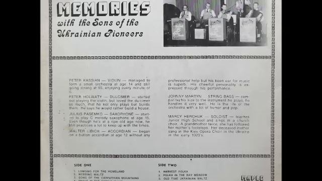 SONS OF THE UKRAINIAN PIONEERS -WALTER'S ACCORDION POLKA смотреть онлайн