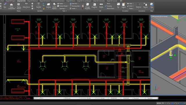 MagiCAD for AutoCAD - Export Revit İmport ıfc - nws смотреть онлайн
