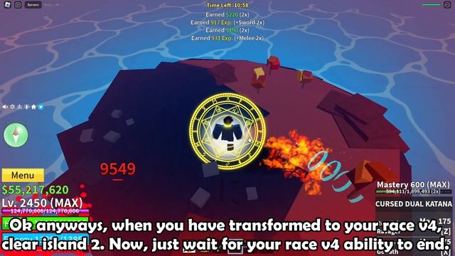 *BEST* Way to Fill Up Race V4 Bar, Without PVP! (Blox Fruits) смотреть онлайн