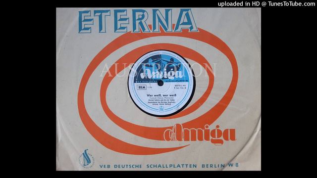 Christel Schulze u. d. Vier Teddys (voc): Wer weiß, wer weiß (Berlin 1960) смотреть онлайн