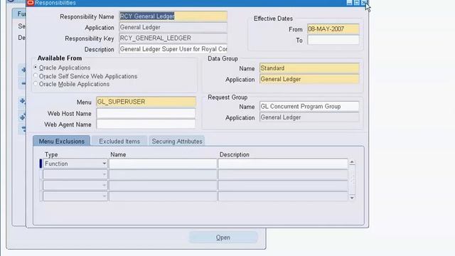 Oracle GL 7 PROFILE OPTION смотреть онлайн