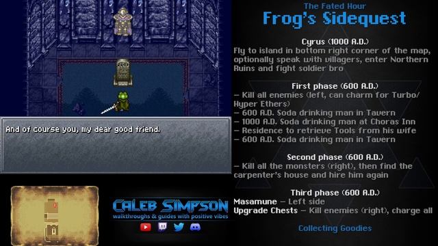 Chrono Trigger Walkthrough 26: Northern Ruins (Frog's Sidequest) смотреть онлайн