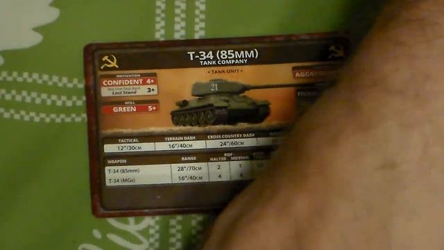 Review Flames of War Russian T 34 Battalion смотреть онлайн