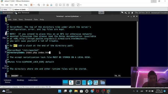 4.4 Experiment 11-3 WORDPRESS en Debian 11 смотреть онлайн
