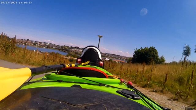 Podbike Frikar with Kayak trailer смотреть онлайн