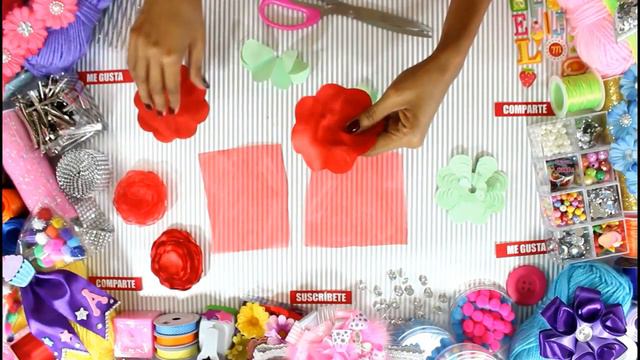 Como hacer flores: Flor de Tela Satinada con Organza | Video# 39 | SDetalles | DIY смотреть онлайн