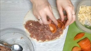 Мексиканская Тортилья с фаршем, улетает со стола мгновенно!