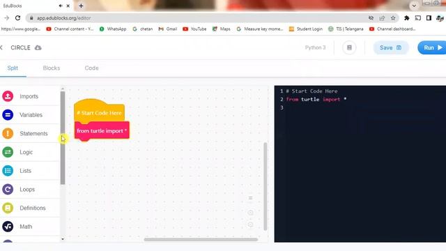 HOW TO DRAW A CIRCLE WITH PYTHON смотреть онлайн