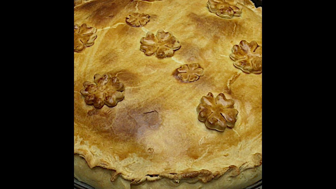 Закрытый круглый пирог с многослойной начинкой (ГУБАДИЯ) смотреть онлайн