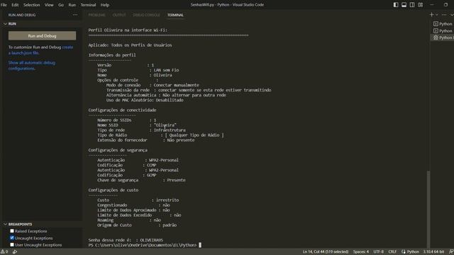 SenhasWifi py Python Visual Studio Code 2023 07 31 14 26 26 смотреть онлайн