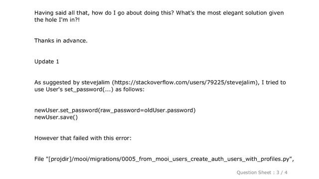 Django : How do I access auth User's User.objects.create_user(...) in a south migration? смотреть онлайн