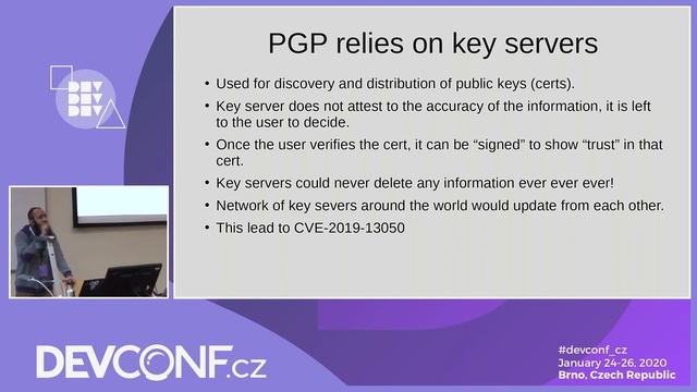 What is wrong with PKI - SKS keyserver flaws! - DevConf.CZ 2020 смотреть онлайн