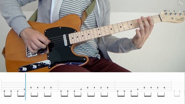 Roy Orbison - Oh, Pretty Woman Intro Guitar Riff (with Tabs) смотреть онлайн