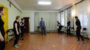 Экзамен по сценической речи в театральной студии "Источник".