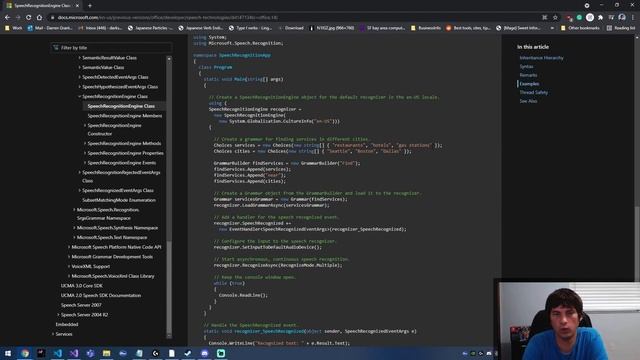 How to Write Speech Recognition Applications in C# | Microsoft's Speech Recognition Engine смотреть онлайн