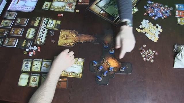 Shadows of Brimstone, геймплей 2/3 - настольная игра с Братцем Ву смотреть онлайн