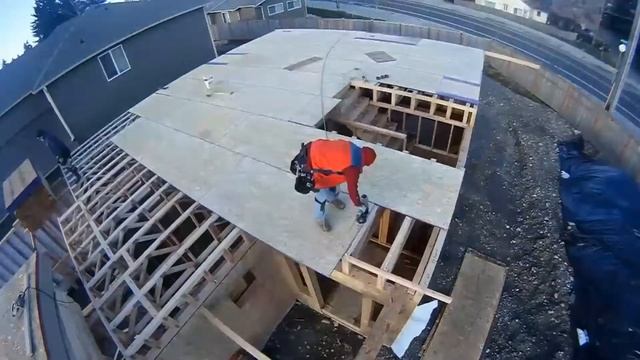 Строительство каркасных домов! Дом за 100 дней своими руками! смотреть онлайн