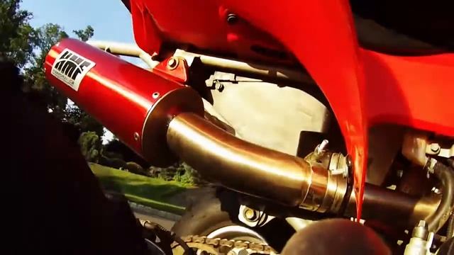 HMF Exhaust on a Honda TRX400X смотреть онлайн