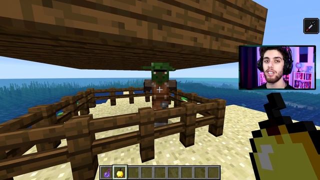 EASIEST Way To Get Villagers In Minecraft 1.16!!! - How To Turn Zombies Into Villagers смотреть онлайн