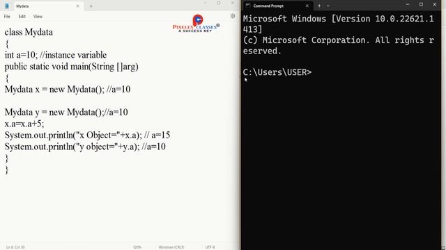 Java Instance & Class variable with example: MCS-024_BCA_MCA_B.Tech смотреть онлайн