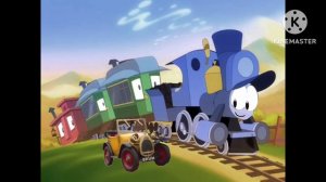 Brum meeting Linus the brave locomotive