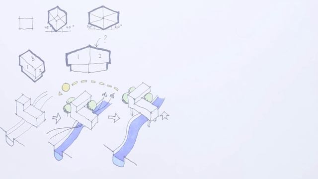 Axonometric diagrams - Architecture Daily Sketches смотреть онлайн