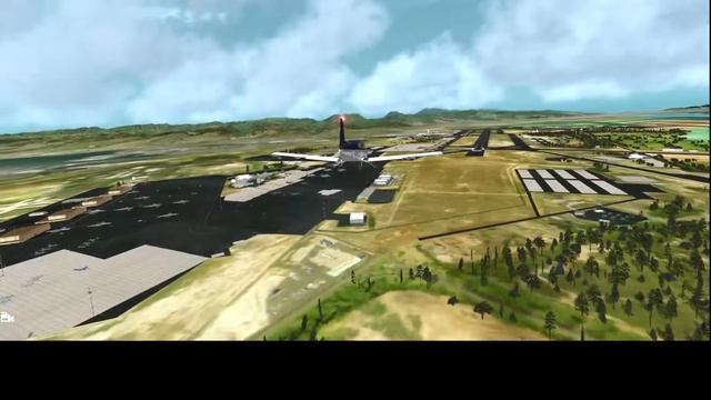Crosswind Landing at Oahu with Grumman Traveler - X-Plane 10 смотреть онлайн