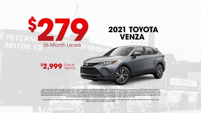 New Year, New Toyota at Peterson Toyota! смотреть онлайн