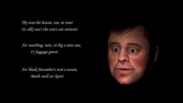 Robert Burns animated poetry recital смотреть онлайн