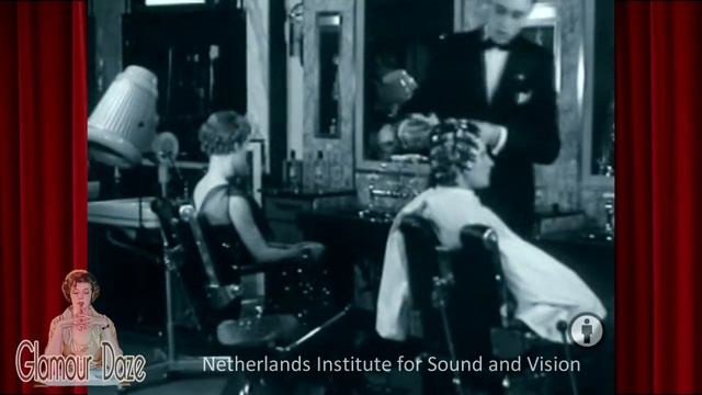 1930's Hairstyles - Pin Curls and Finger Waves - 1937 смотреть онлайн