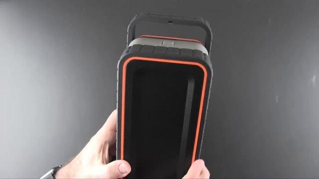 Turcom Bluetooth AcoustoShock 30 watt Rugged Water Resistant Speaker смотреть онлайн