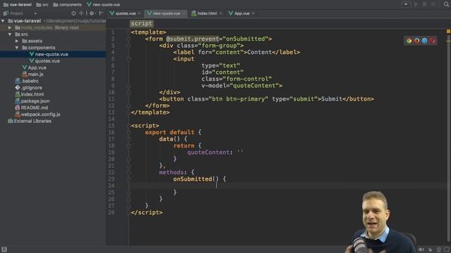 VUE.JS 2 FRONTEND 1/3 | Laravel + Angular 2 / Vue.js 2 смотреть онлайн