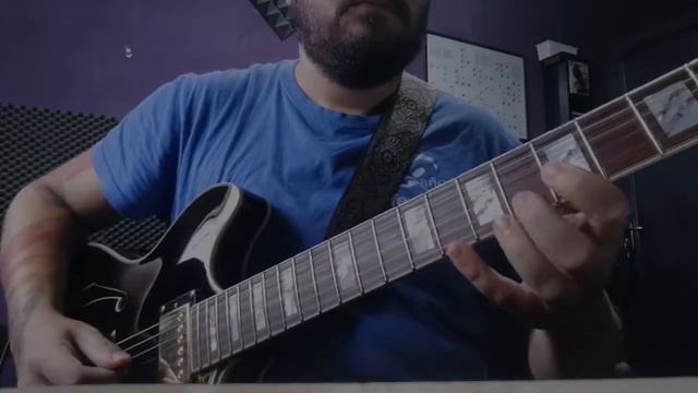 Impro sobre un acorde (A) - D'angelico DC смотреть онлайн
