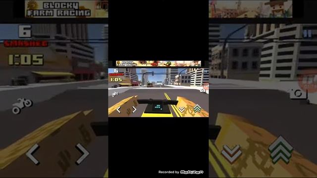 Видео по игре Blocky moto racing (без голоса) смотреть онлайн