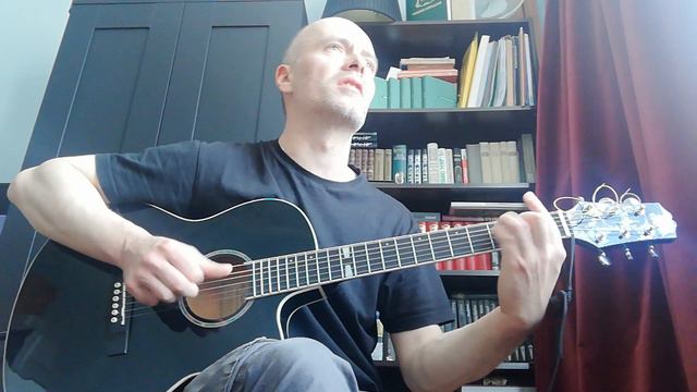 "Россия". Игорь Тальков. Кавер(cover) под гитару. смотреть онлайн