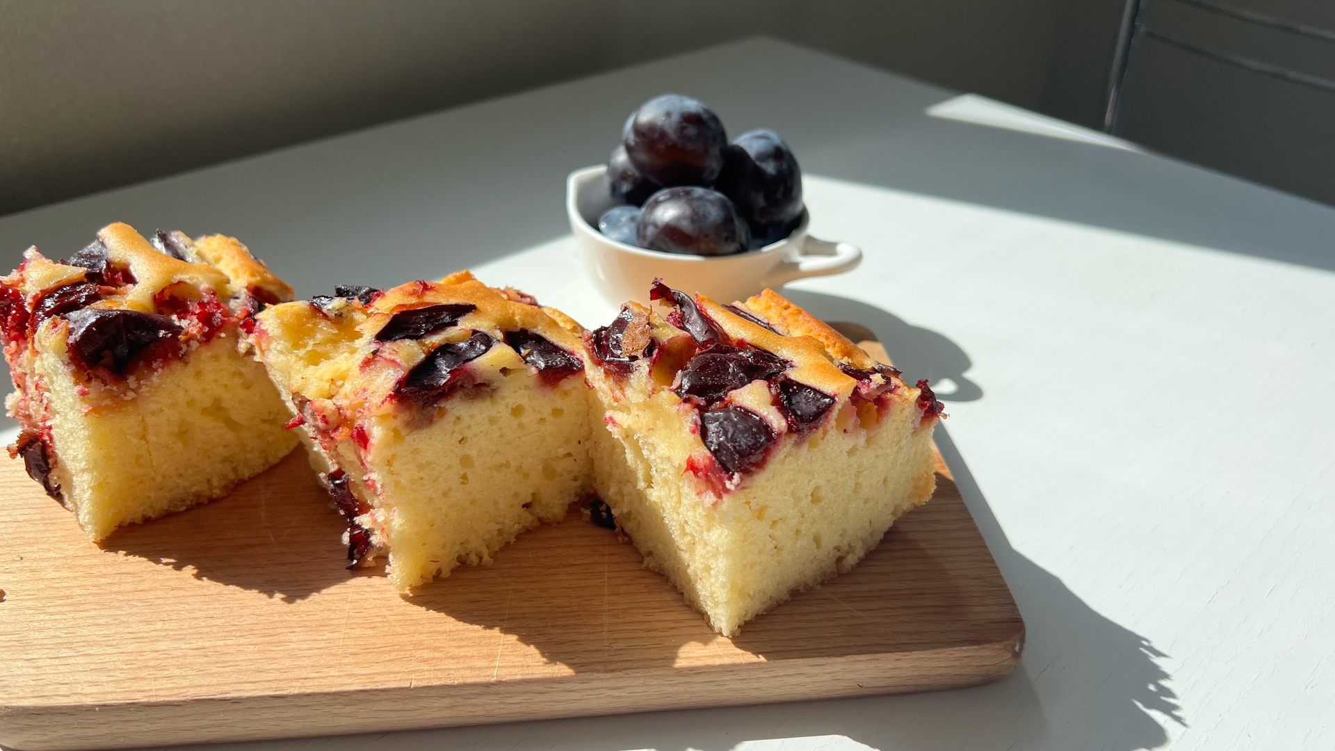 ПИРОГ СО СЛИВАМИ! Самый быстрый рецепт! смотреть онлайн