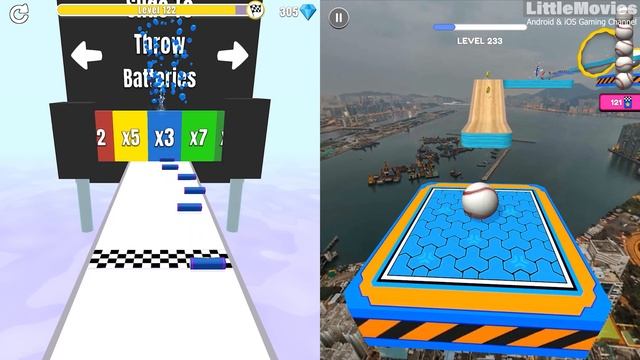 Going Balls | Battery Run - All Level Gameplay Android,iOS - NEW APK BIG UPDATE смотреть онлайн