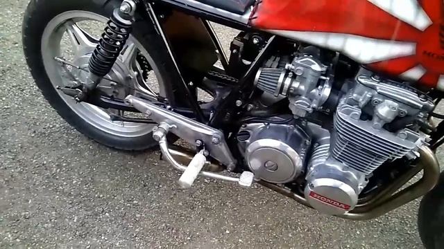 Honda cb 650 cafe racer sound смотреть онлайн