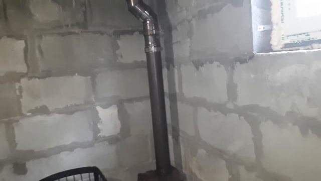 Баня из пеноблока. Начинаем внутренние работы. смотреть онлайн