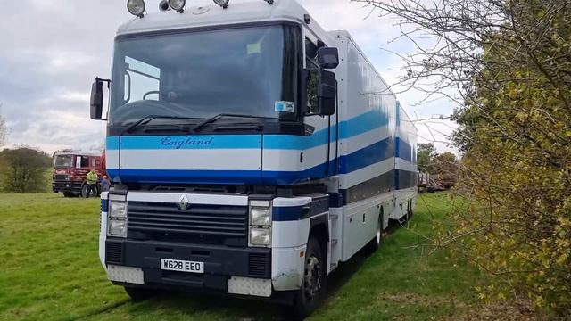 2000 Renault Magnum Integral 430 4x2 Drawbar Box Van, Entered into Auction смотреть онлайн